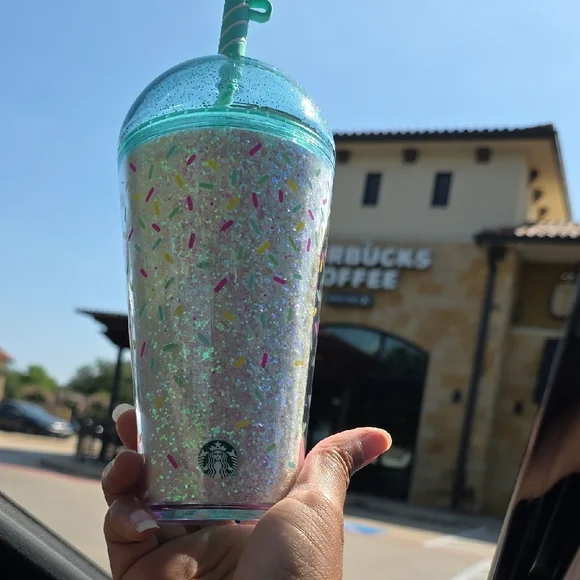 Starbucks Birthday Cup with Candle Straw Topper - Picture 7 of 7